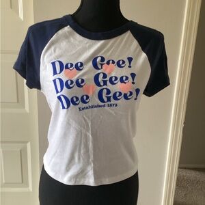 Sorority crop top Delta Gamma Size Large